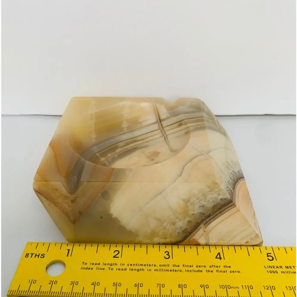MCM Onyx Stone Ashtray